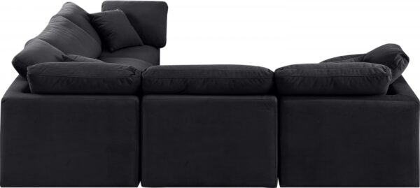 Indulge 105" Velvet Upholstered 5pc. Modular Sectional