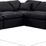 Indulge 105" Velvet Upholstered 5pc. Modular Sectional