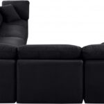 Indulge 140" Velvet Upholstered 6pc. Modular Sectional