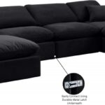 Indulge 140" Velvet Upholstered 7pc. Modular Sectional
