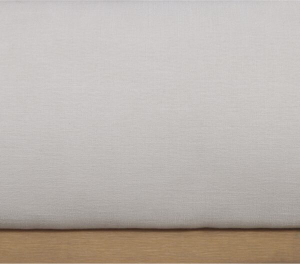 Vaughn Linen Textured Fabric Upholstered Twin Bed