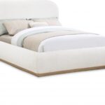 Vaughn Boucle Fabric Upholstered Bed