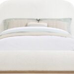 Vaughn Boucle Fabric Upholstered Bed