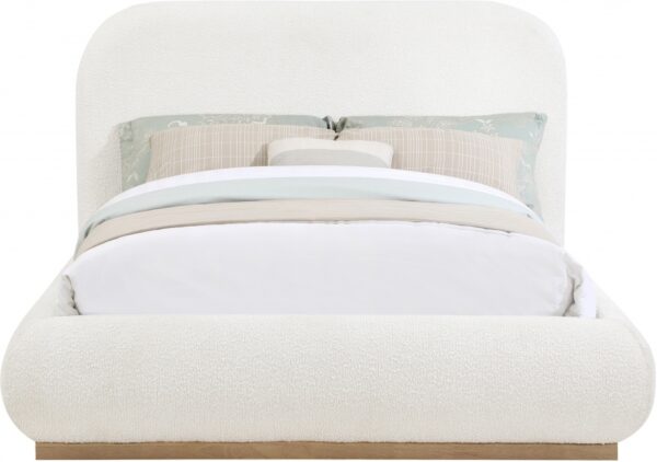 Vaughn Boucle Fabric Upholstered Bed