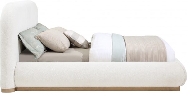Vaughn Boucle Fabric Upholstered Bed