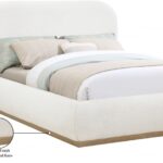 Vaughn Boucle Fabric Upholstered Bed