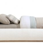 Vaughn Boucle Fabric Upholstered Twin Bed