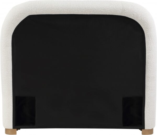 Vaughn Boucle Fabric Upholstered Twin Bed
