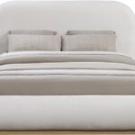 Vaughn Chenille Fabric Upholstered Bed