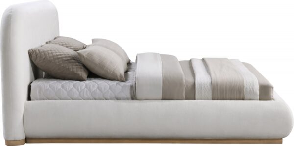 Vaughn Chenille Fabric Upholstered Bed