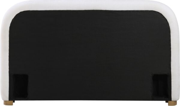 Vaughn Chenille Fabric Upholstered Bed