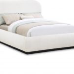 Vaughn Boucle Fabric Upholstered Bed