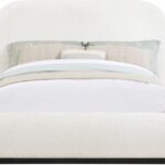 Vaughn Boucle Fabric Upholstered Bed