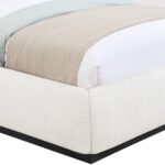 Vaughn Boucle Fabric Upholstered Bed