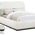 Vaughn Boucle Fabric Upholstered Bed