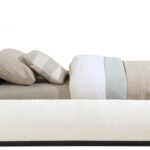 Vaughn Boucle Fabric Upholstered Twin Bed
