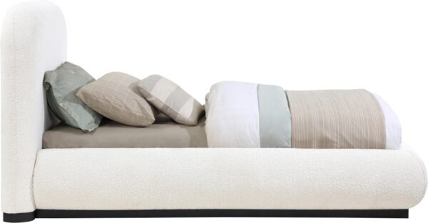 Vaughn Boucle Fabric Upholstered Twin Bed
