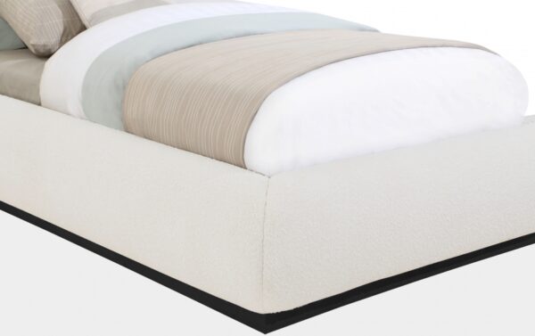 Vaughn Boucle Fabric Upholstered Twin Bed
