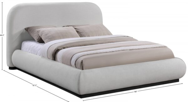 Vaughn Chenille Fabric Upholstered Bed