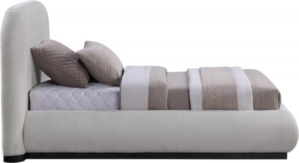 Vaughn Chenille Fabric Upholstered Twin Bed