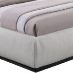 Vaughn Chenille Fabric Upholstered Twin Bed