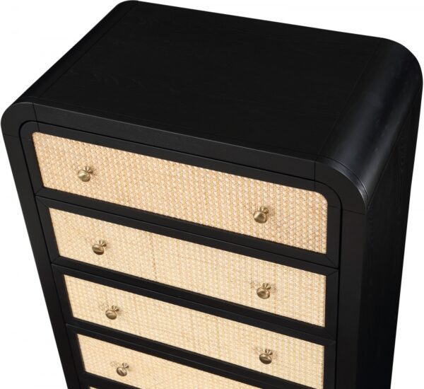 Siena Ash Wood And Natural Cane Chest