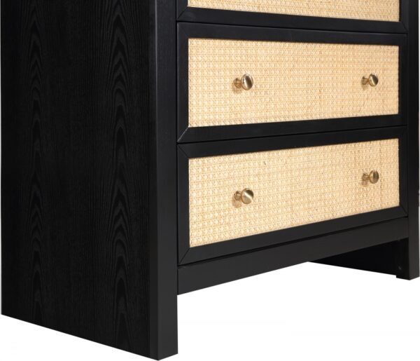 Siena Ash Wood And Natural Cane Chest