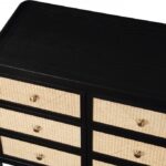 Siena Ash Wood And Natural Cane Dresser