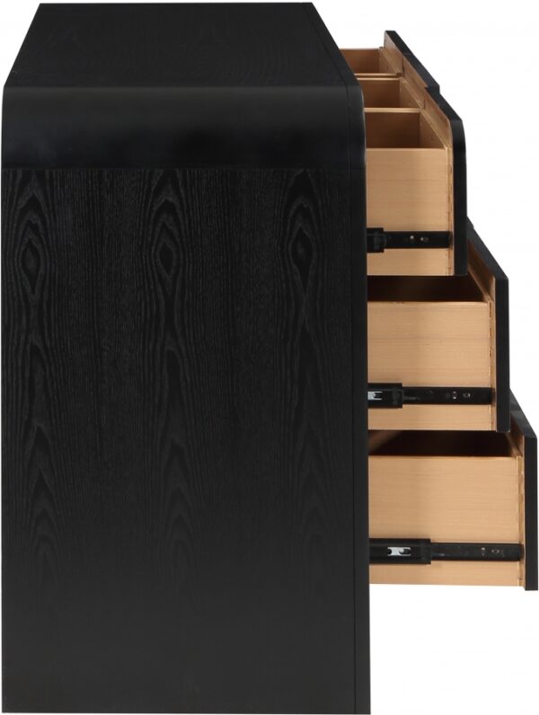 Siena Ash Wood And Natural Cane Nightstand