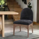 Waldorf Chenille Fabric Upholstered Dining SIde Chair