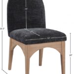 Waldorf Chenille Fabric Upholstered Dining SIde Chair