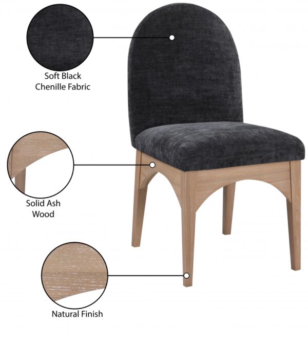 Waldorf Chenille Fabric Upholstered Dining SIde Chair