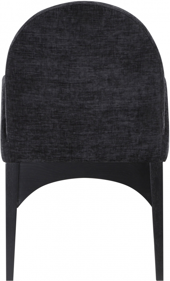 Waldorf Chenille Fabric Upholstered Dining Arm Chair