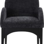 Waldorf Chenille Fabric Upholstered Dining Arm Chair