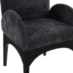 Waldorf Chenille Fabric Upholstered Dining Arm Chair