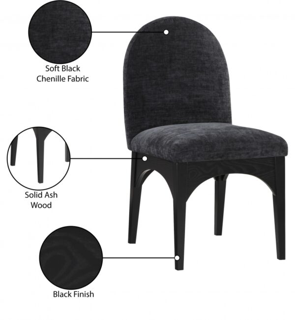 Waldorf Chenille Fabric Upholstered Dining SIde Chair