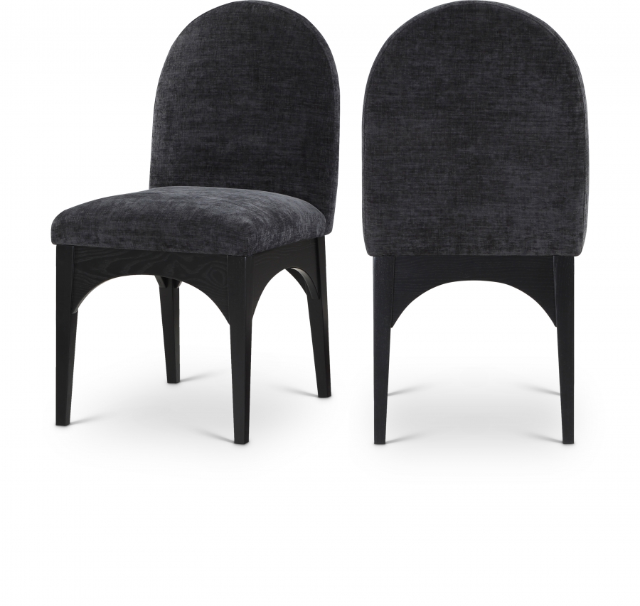 Waldorf Chenille Fabric Upholstered Dining SIde Chair
