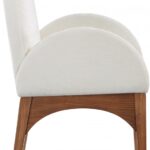 Waldorf Chenille Fabric Upholstered Dining Arm Chair