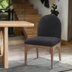 Waldorf Boucle Fabric Upholstered Dining SIde Chair