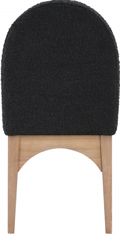 Waldorf Boucle Fabric Upholstered Dining SIde Chair