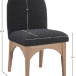 Waldorf Boucle Fabric Upholstered Dining SIde Chair