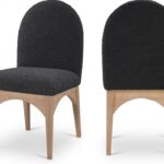Waldorf Boucle Fabric Upholstered Dining SIde Chair