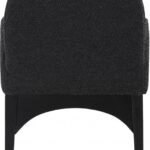 Waldorf Boucle Fabric Upholstered Dining Arm Chair
