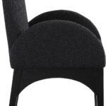 Waldorf Boucle Fabric Upholstered Dining Arm Chair