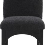 Waldorf Boucle Fabric Upholstered Dining SIde Chair