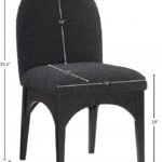 Waldorf Boucle Fabric Upholstered Dining SIde Chair