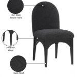 Waldorf Boucle Fabric Upholstered Dining SIde Chair