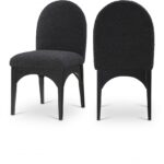 Waldorf Boucle Fabric Upholstered Dining SIde Chair