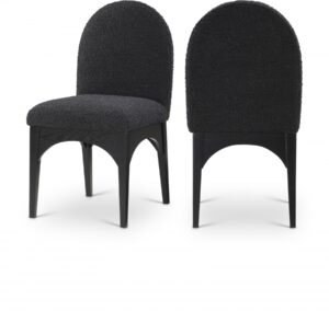 Waldorf Boucle Fabric Upholstered Dining SIde Chair