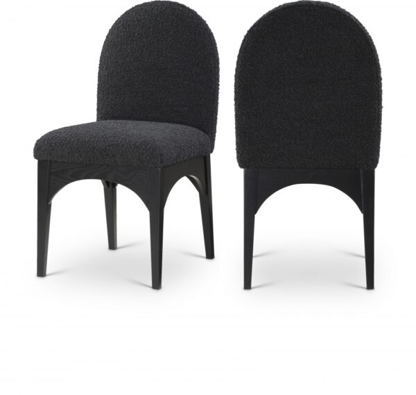 Waldorf Boucle Fabric Upholstered Dining SIde Chair